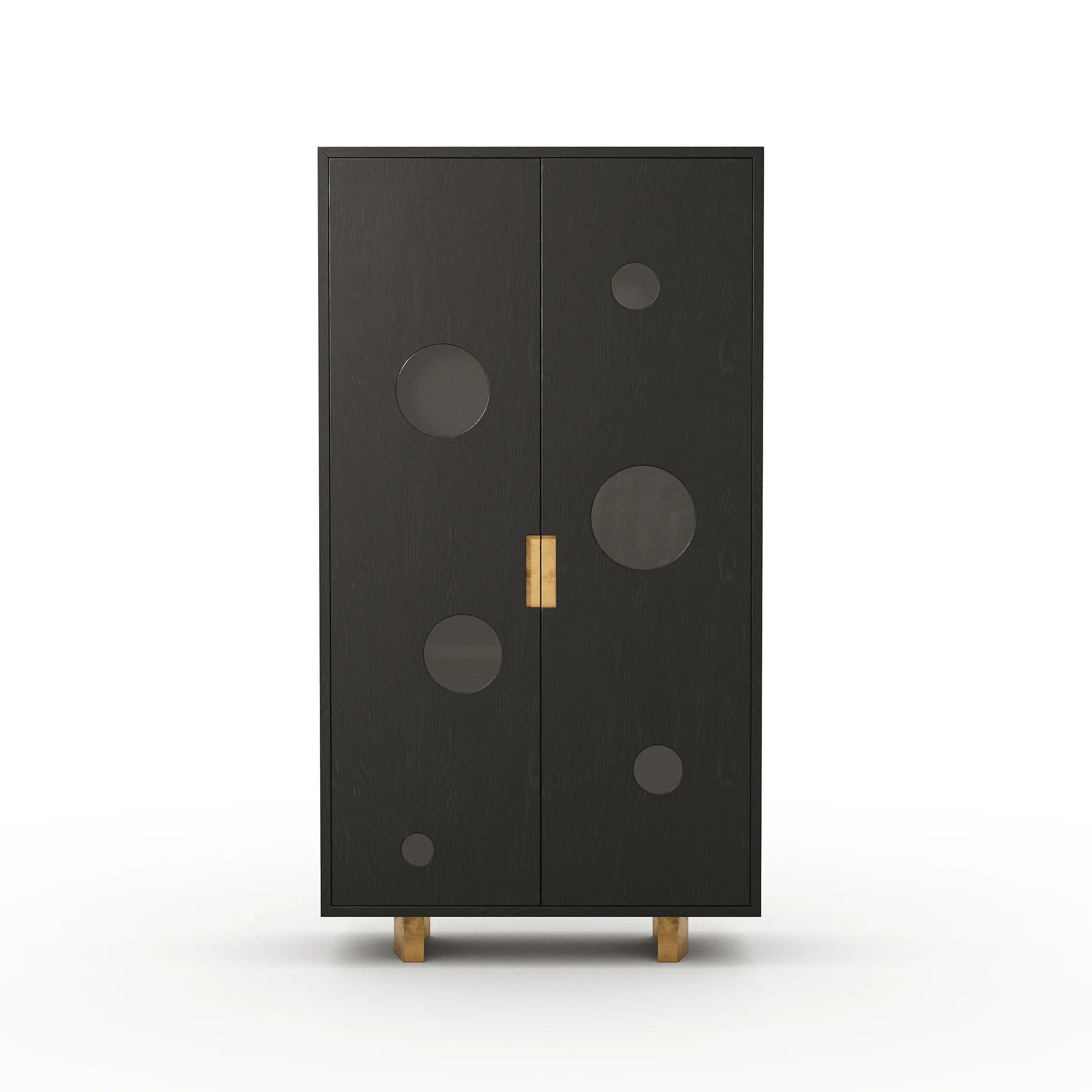 Noir Bar Cabinet - front view